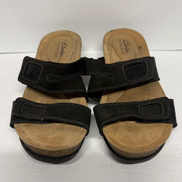 Clarks Women's Calenne Maye Sandal Black Size 7 - Picture 2 of 10